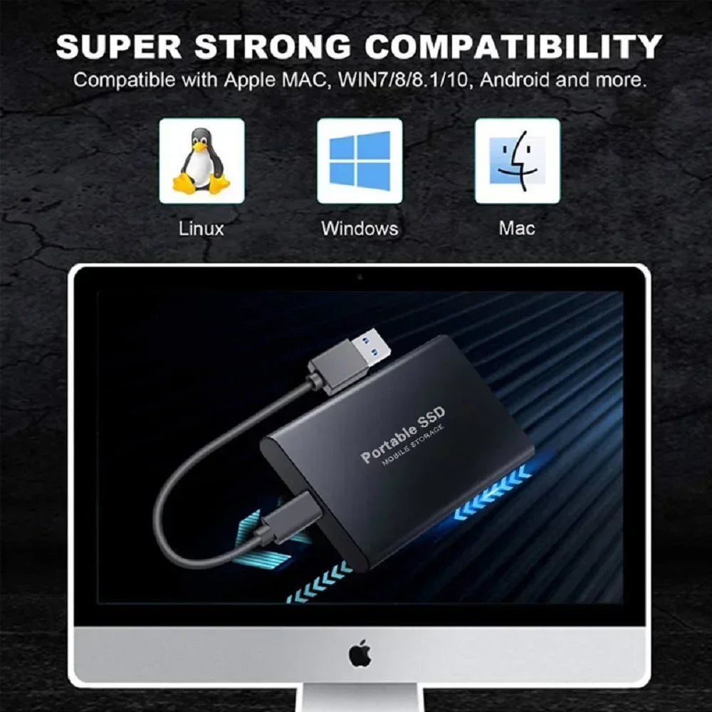 Portable Solid State High Drive 1TB/2TB