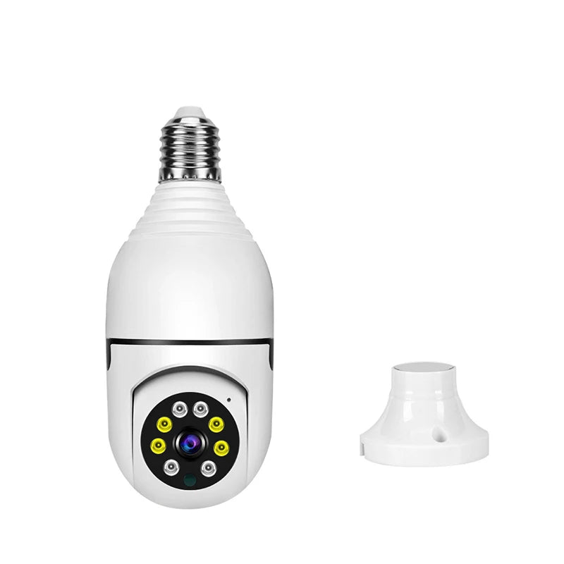 4G Wi-Fi IP Wireless Camera E27 Bulb - WORLDZii