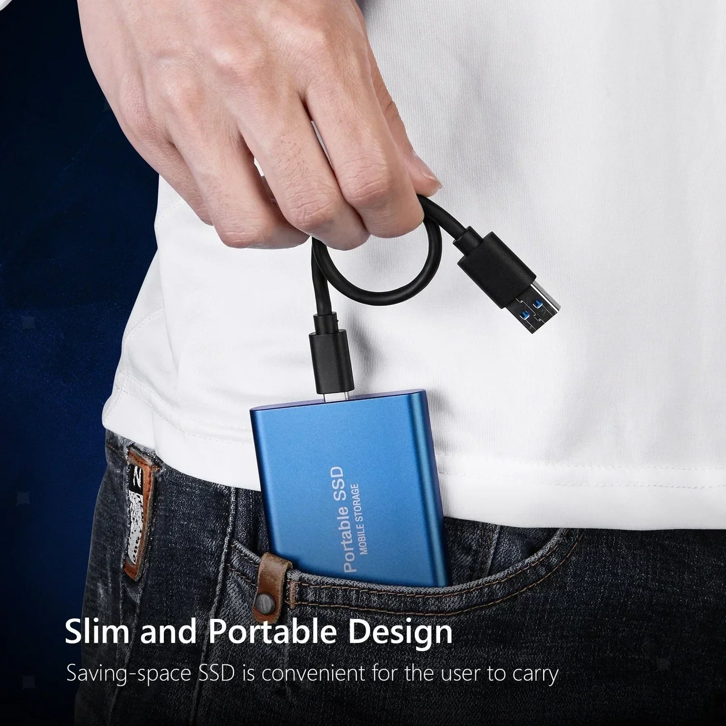 Portable Solid State High Drive 1TB/2TB