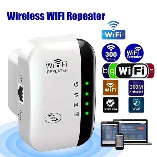 300Mbps Wireless 802.11N WIFI Booster Repeater Amplifier