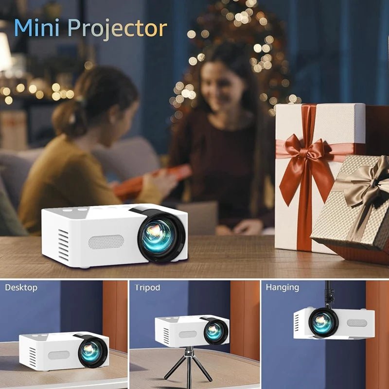 Portable Wireless Mini Home Theater Projector - WORLDZii