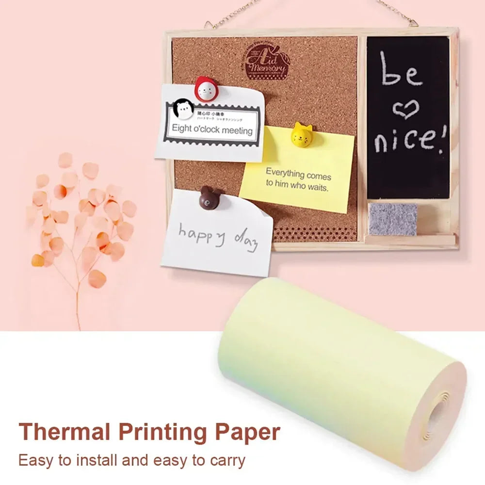 Thermal Paper MINI Printing Self-adhesive Labels for Mini Printers - WORLDZii