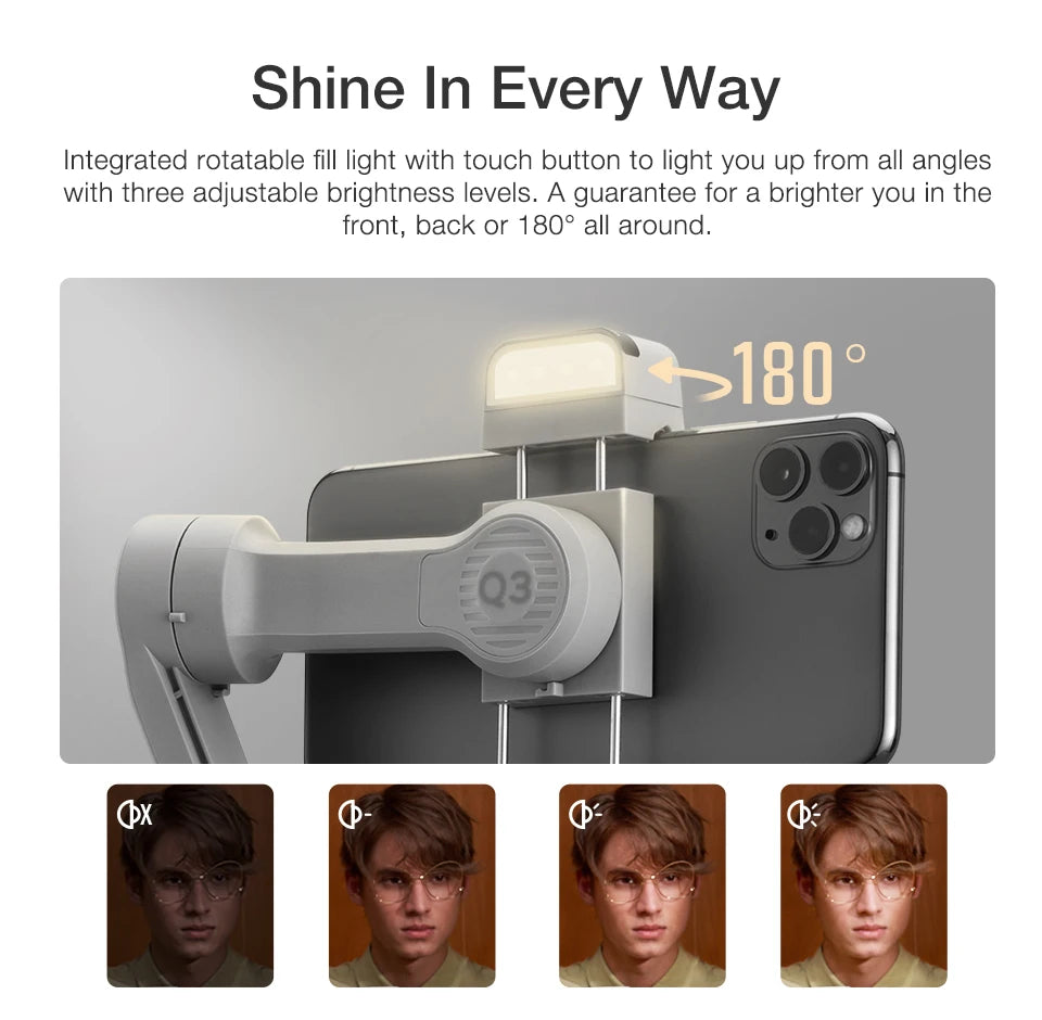 ZHIYUN Gimbals Portable Stabilizer for Cell Phones