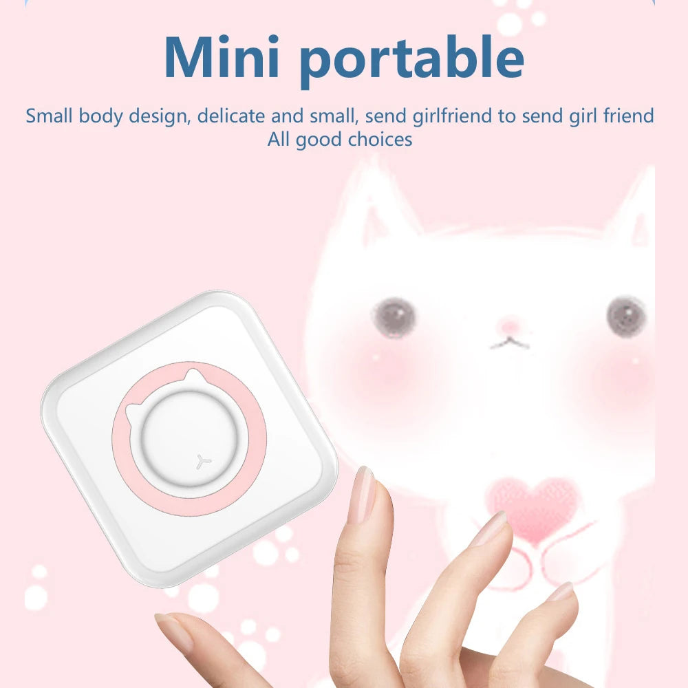 KGG Mini Portable Thermal Printer - WORLDZii