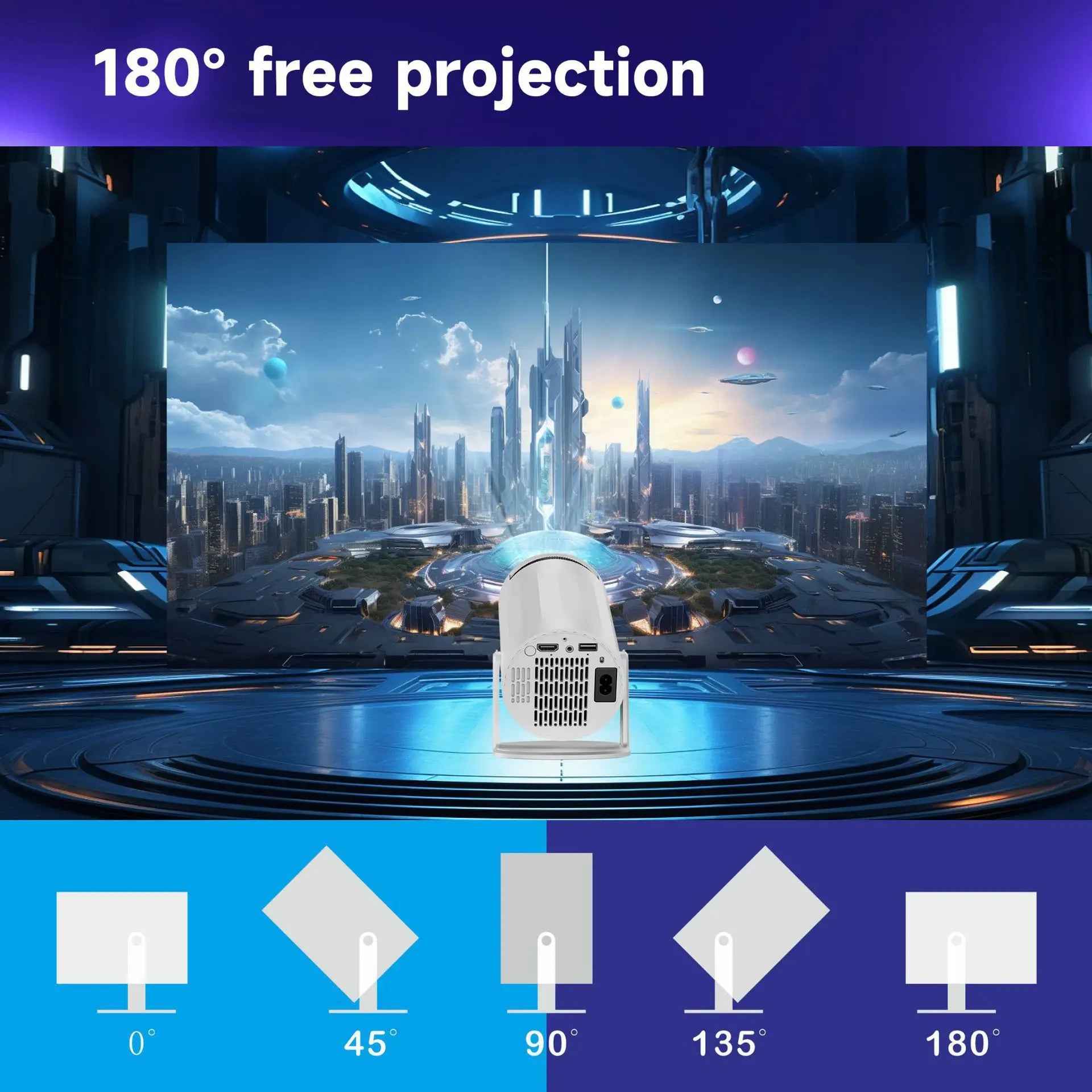 3D LCD Home Projector Movie Proyector