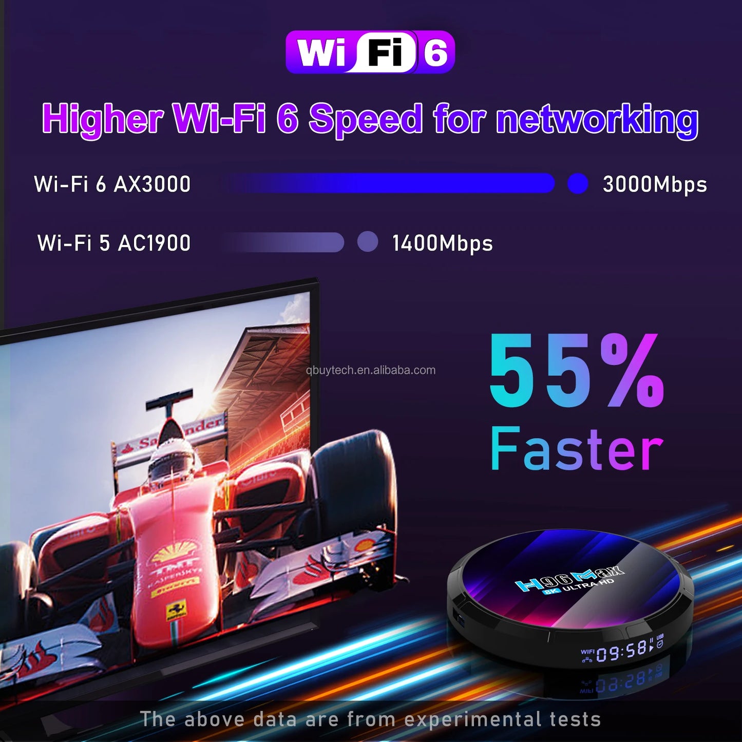 2024 H96 MAX Smart Android TV Box with IPTV