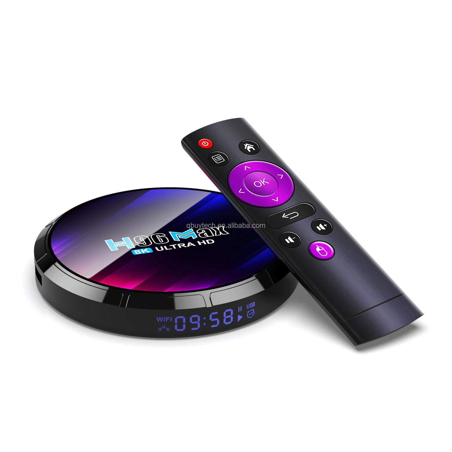 2024 H96 MAX Smart Android TV Box with IPTV