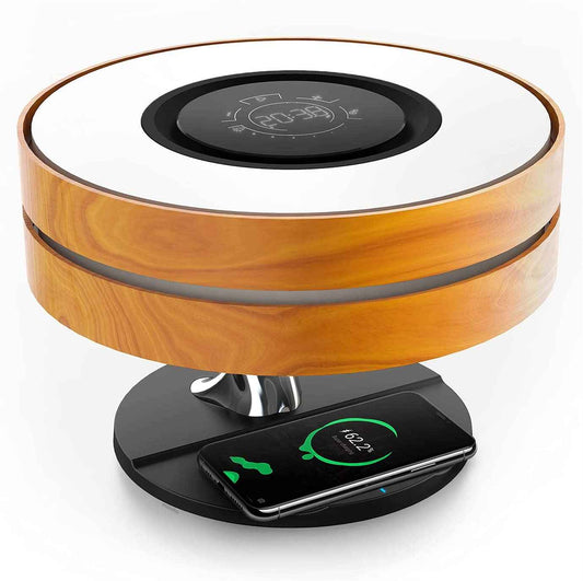 Home Music Player and Wireless Charger Led Lamp