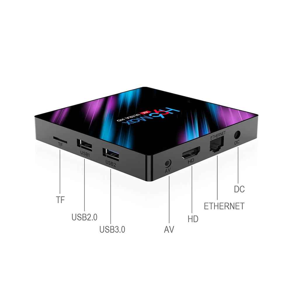 4K Smart TV Box with Wi-Fi