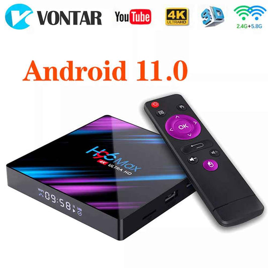 4K Smart TV Box with Wi-Fi