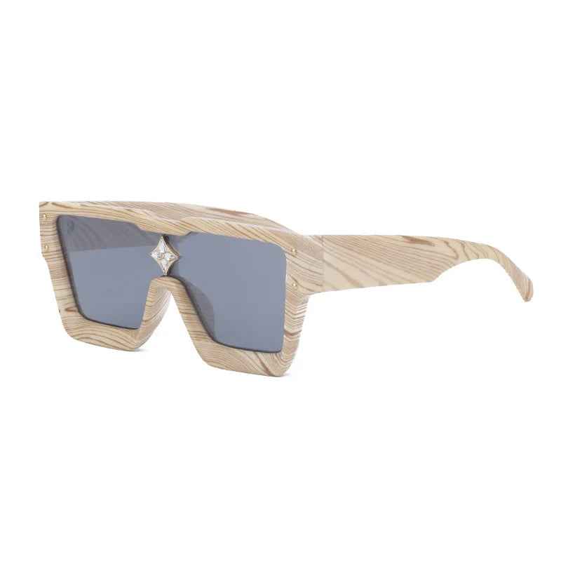 Luxury Crystal Oversized Women Square Sunglasses