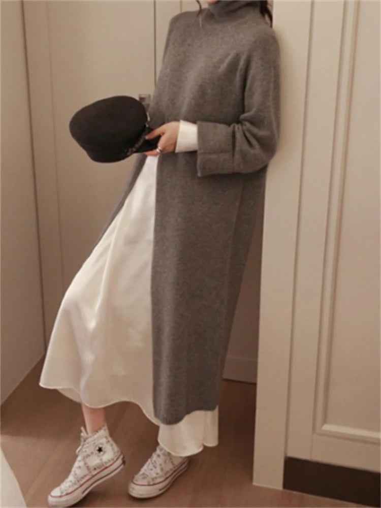 Women Dress Sweater