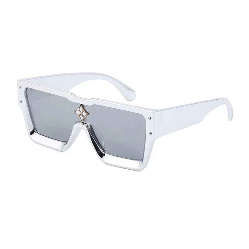 Luxury Crystal Oversized Women Square Sunglasses