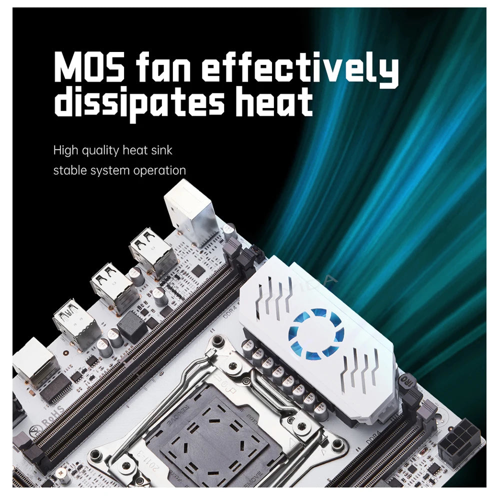 QIYIDA X99 Computer Motherboard - WORLDZii