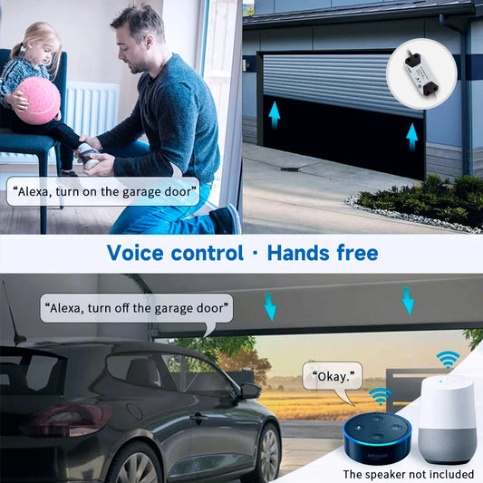Tuya Automatic Wi-Fi Garage Door Controller - WORLDZii