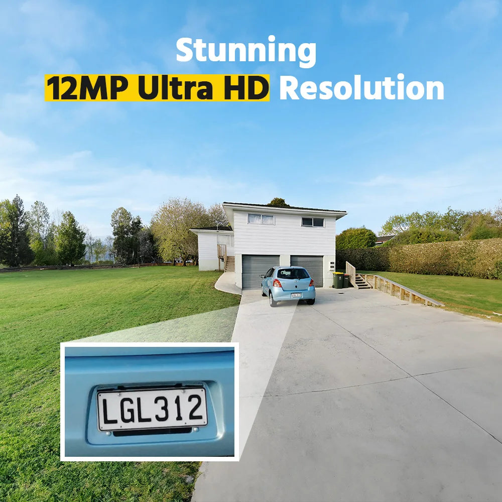 ANNKE 8CH 16CH 12MP POE Video Recorder For IP POE Camera - WORLDZii