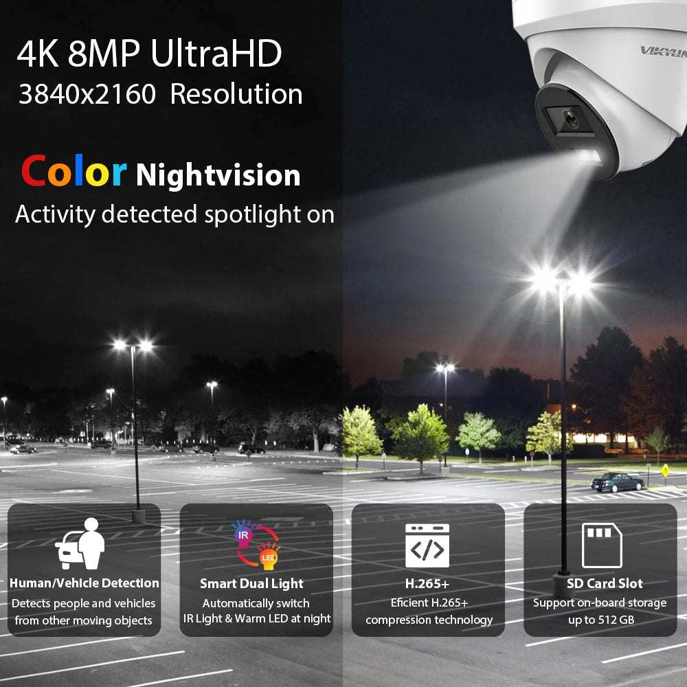 IP Surveillance Security Camera with MIC - WORLDZii