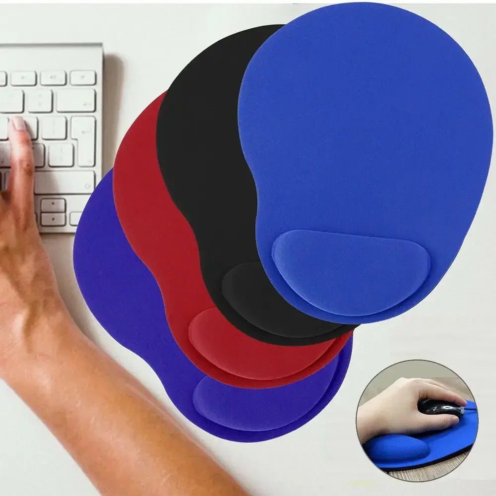 Ergonomic Soft Mousepad for PC Laptop Computer - WORLDZii