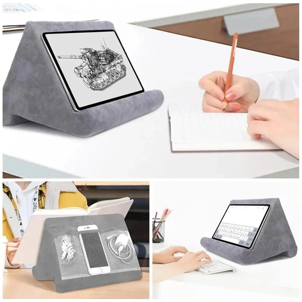 Tablet Stand Multifunction Sponge Pillow Stands - WORLDZii