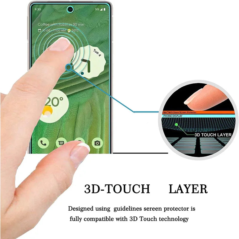 4PCS Protective Transparent Screen Protector Film Glass - WORLDZii