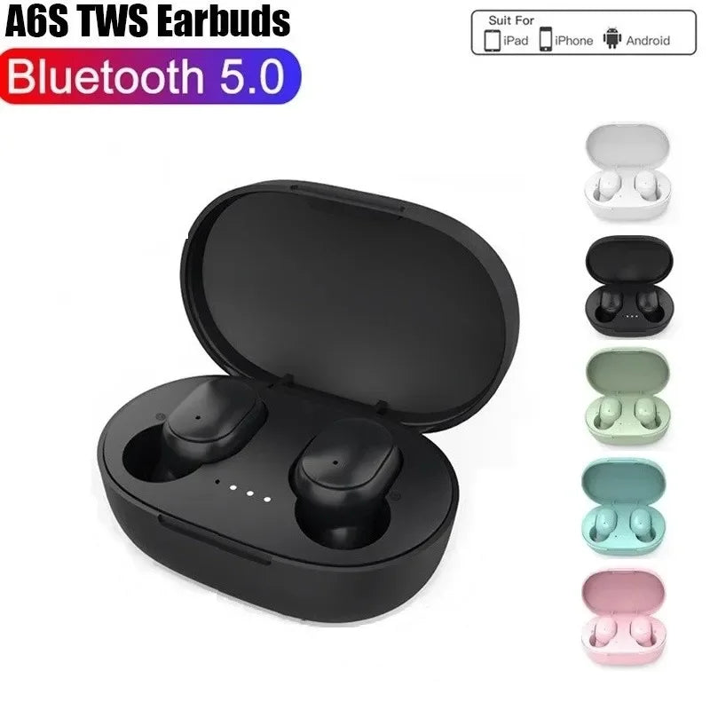 Wireless Bluetooth 5.1 Headphones with Touch Control Earbuds