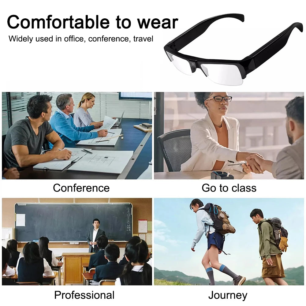 1080P HD Mini Camera DVR Glasses - WORLDZii