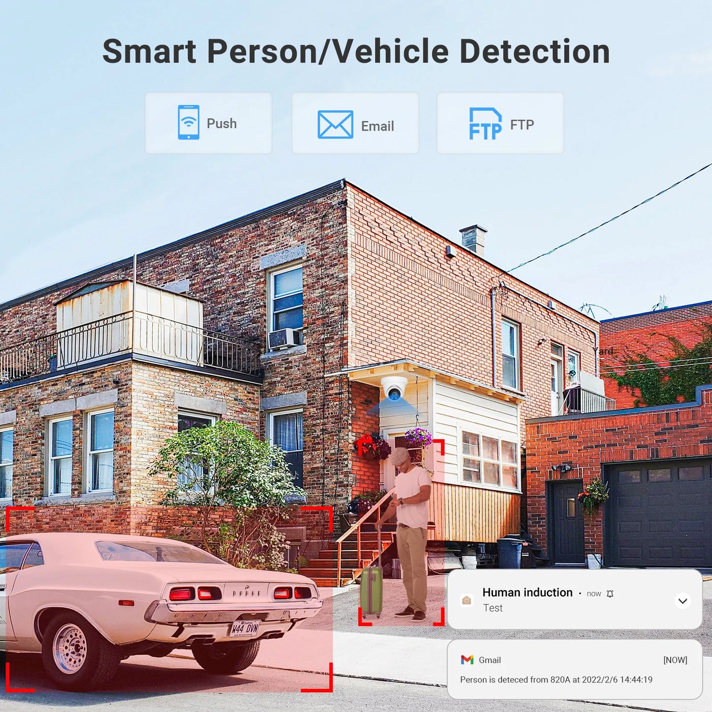 IP Surveillance Security Camera with MIC - WORLDZii