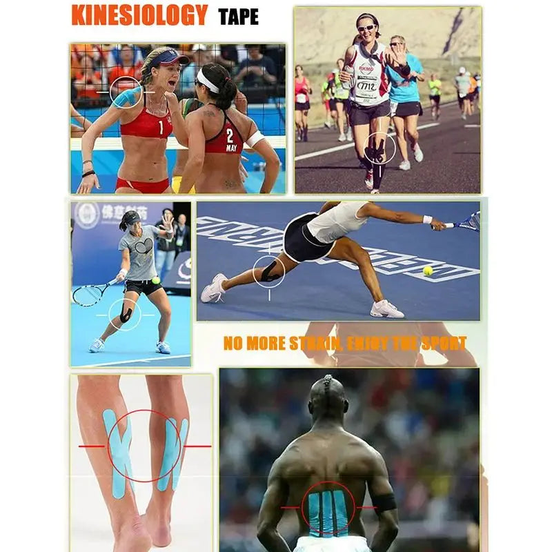 Kinesio Elastic Sports Tape - WORLDZii