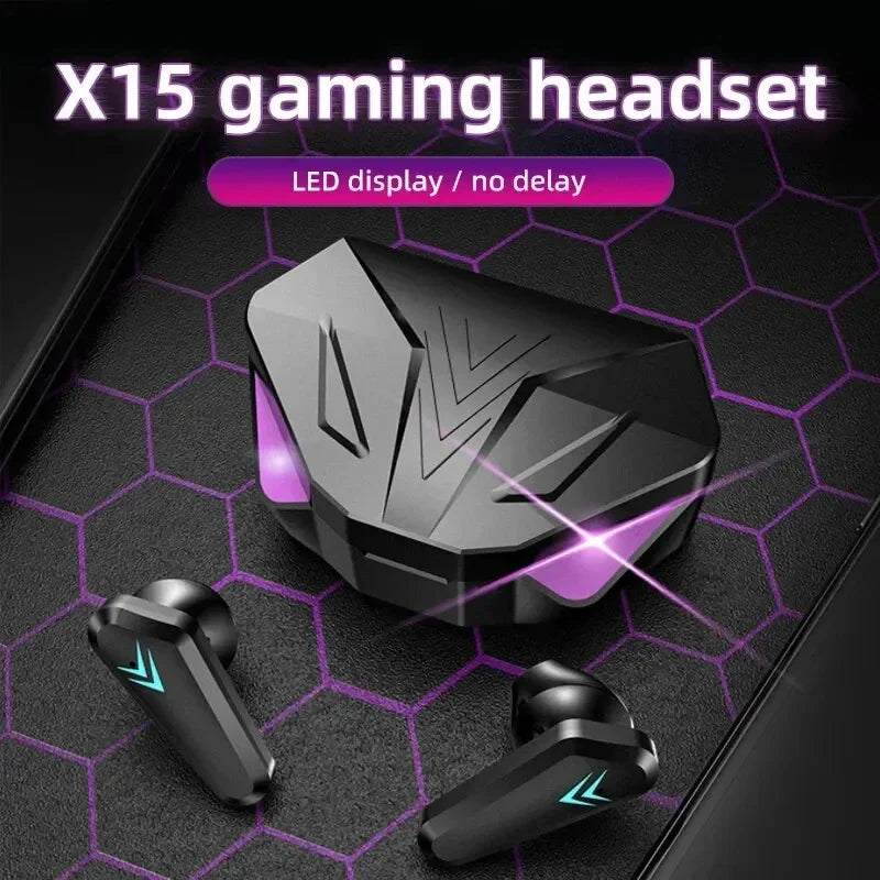 X15 TWS Gaming Wireless Earbuds with Mic
