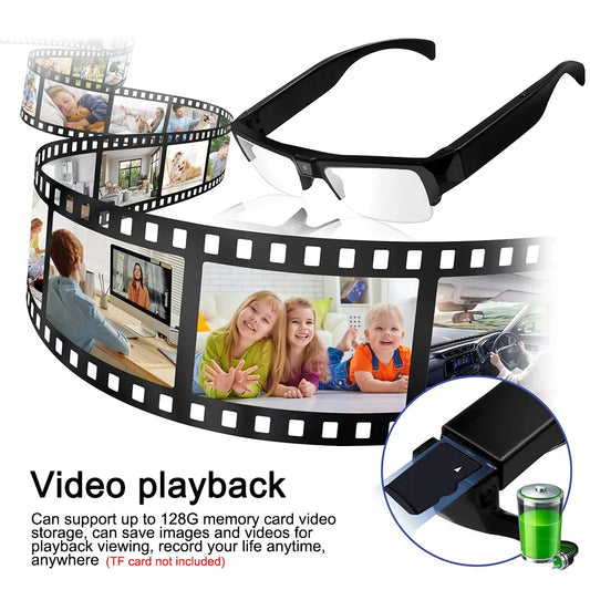 1080P HD Mini DVR Camera Smart Glasses