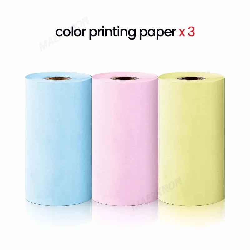 HD Mini Printer Thermal Paper 57*25MM - WORLDZii