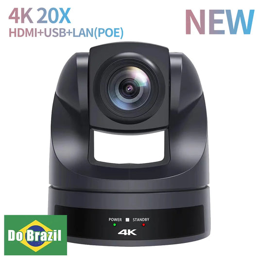 AI Auto Tracking PTZ Live Streaming Video Camera