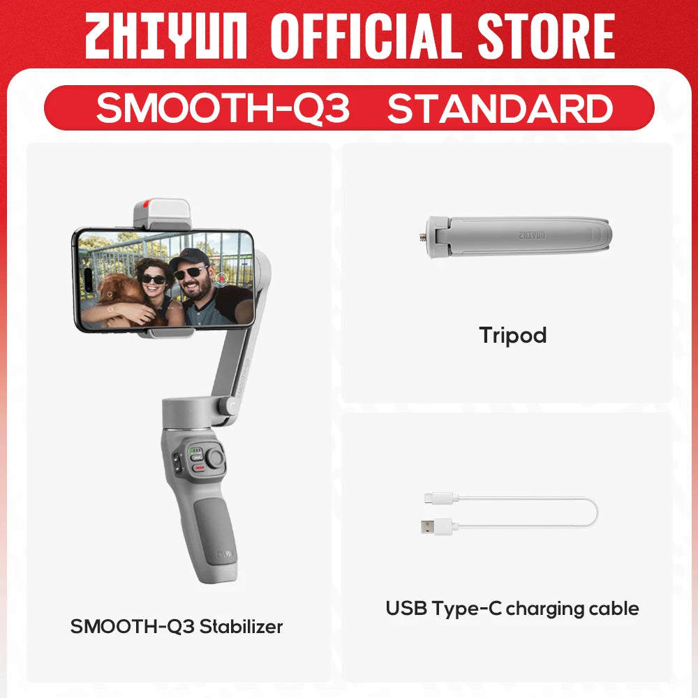 ZHIYUN Gimbals Portable Stabilizer for Cell Phones