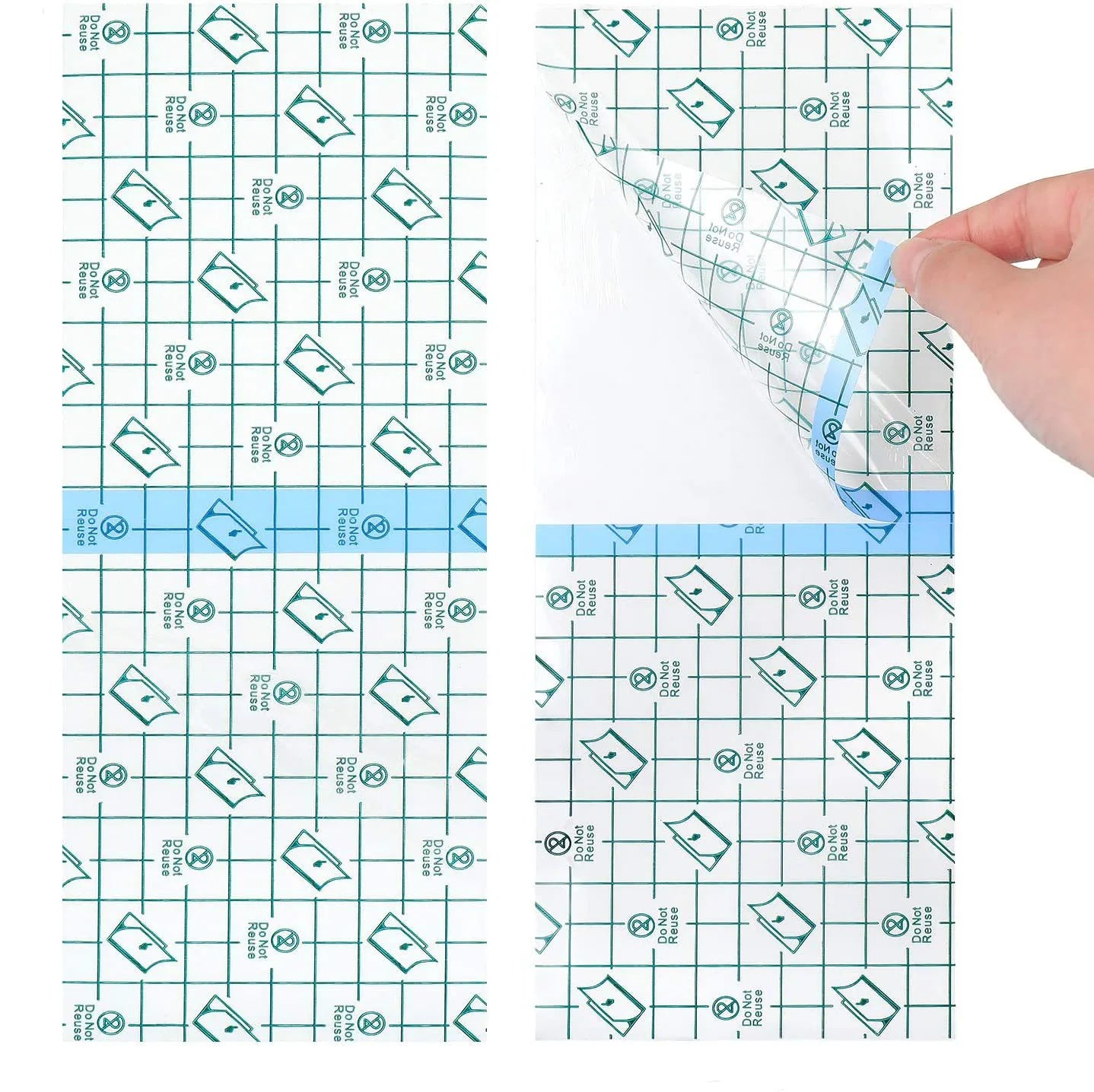 100pcs/ 50pcs Medical Adhesive Transparent Tape - WORLDZii