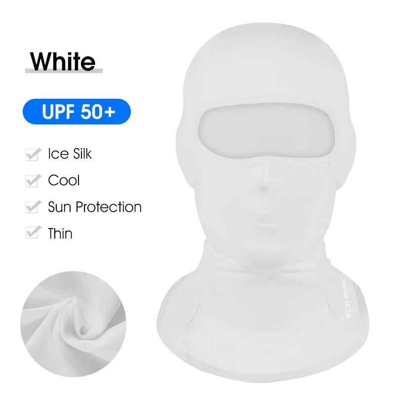 Men Full Face Mask Bicycle Motorcycle Running Cooling Sport Gear