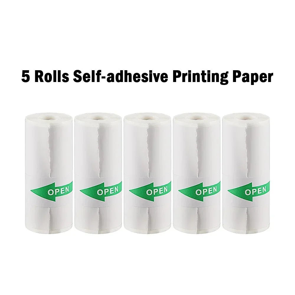 Thermal Paper MINI Printing Self-adhesive Labels for Mini Printers - WORLDZii
