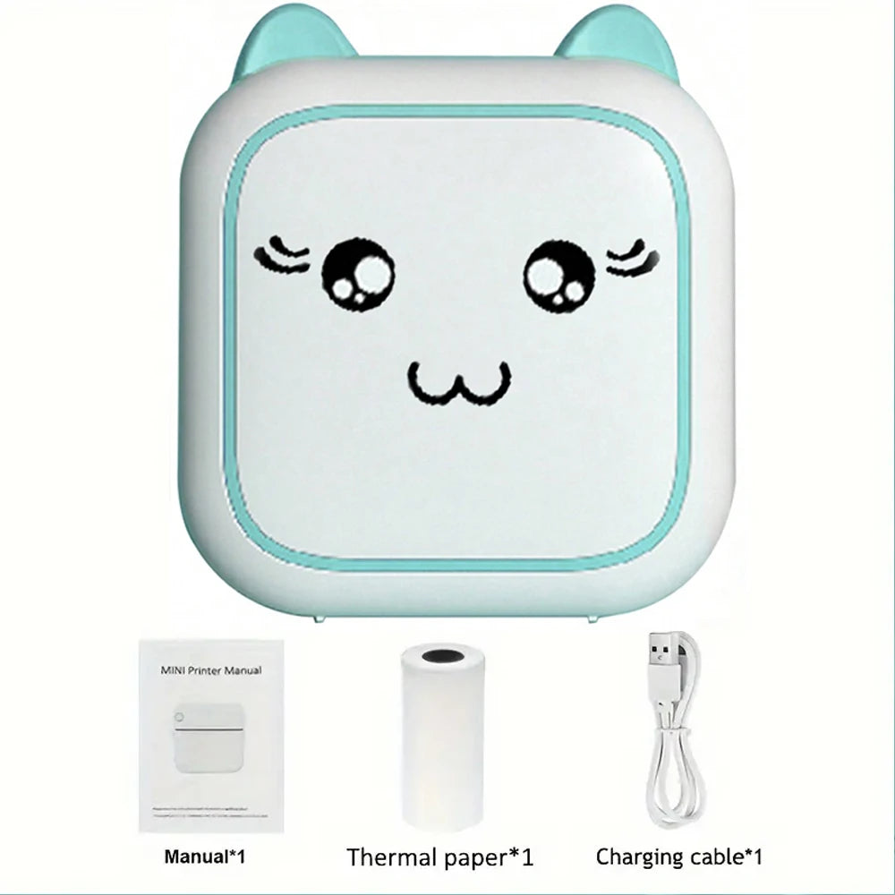 Portable Mini Ink-Free Thermal Printer - WORLDZii