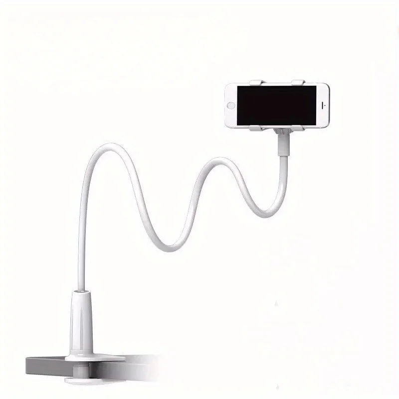 Tablet and Cellphone Double Clamp Spiral Base Stand - WORLDZii