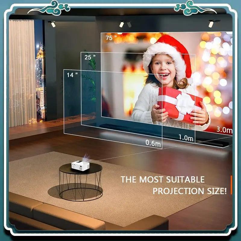 YT100 Mini Multi-Function Projector - WORLDZii