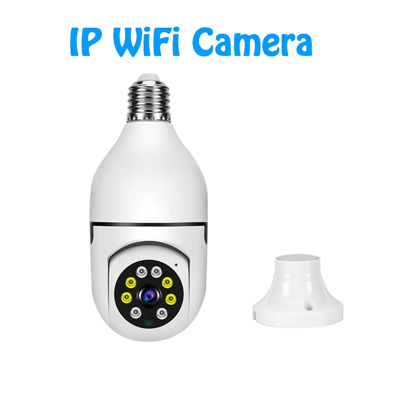 4G Wi-Fi IP Wireless Camera E27 Bulb - WORLDZii
