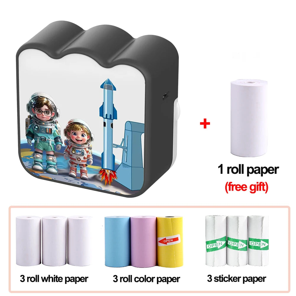 KGG Mini Portable Thermal Printer - WORLDZii