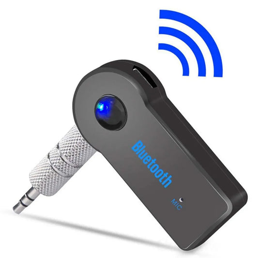 3.5 AUX Jack Stereo Music Audio Car Transmitter Speaker Amplifier Wireless Adapter with Mic