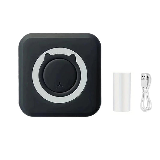 Portable Wireless Mini Thermal Printer with USB Cable - WORLDZii