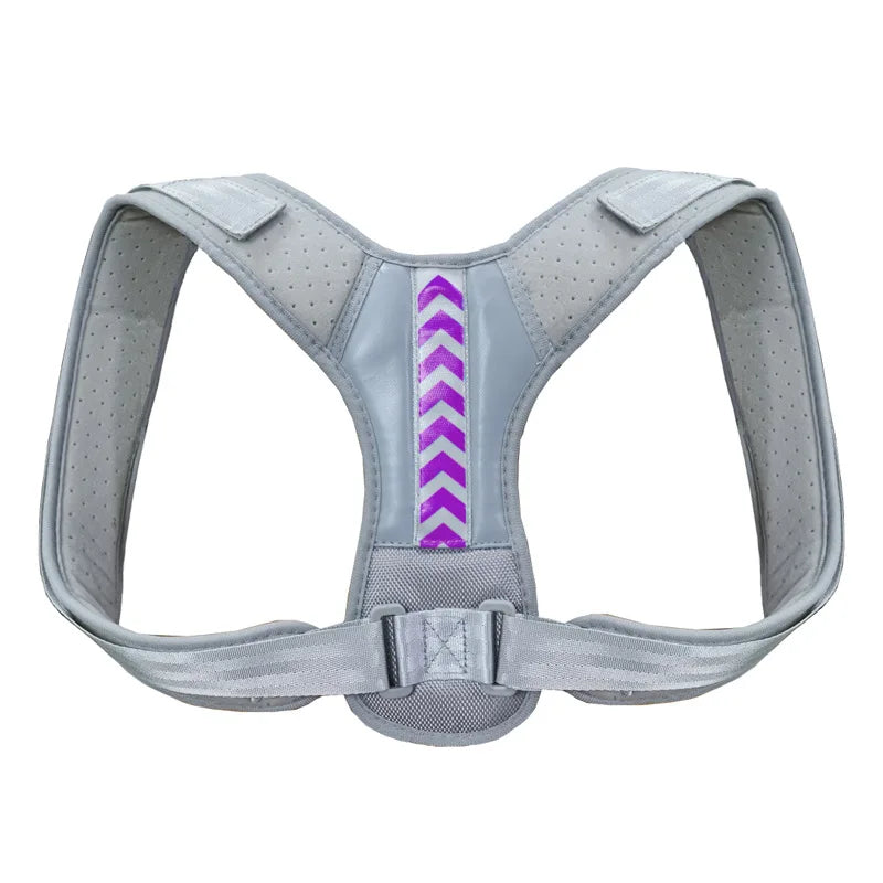 Adjustable Back Shoulder Posture Corrector Belt Clavicle Spine Support Reshape Your Body Home Office Sport Upper Back Neck Brace - WORLDZii